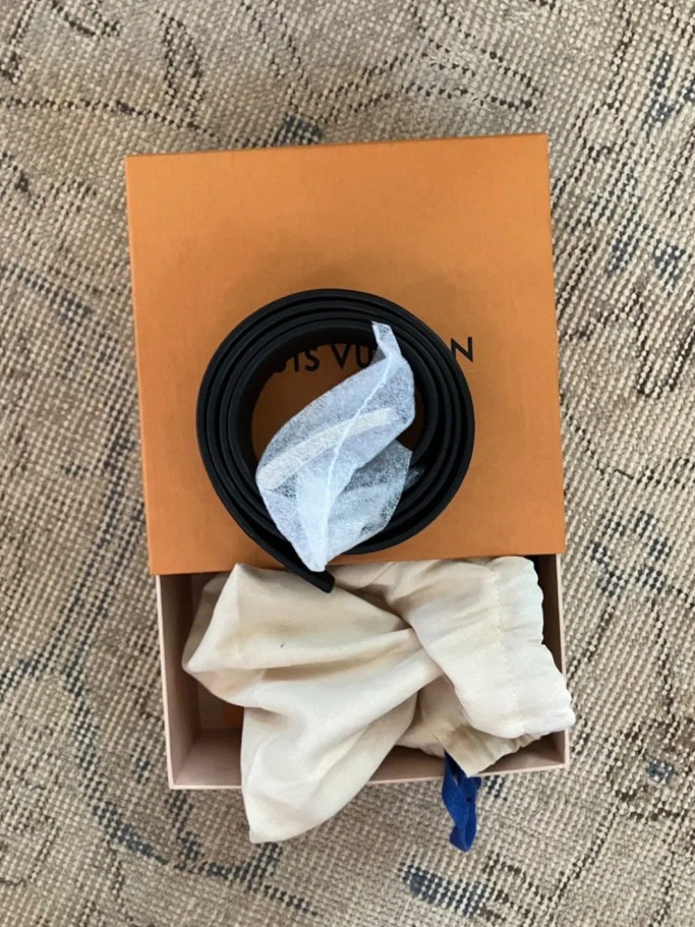 Louis Vuitton Pont Neuf 35mm Belt